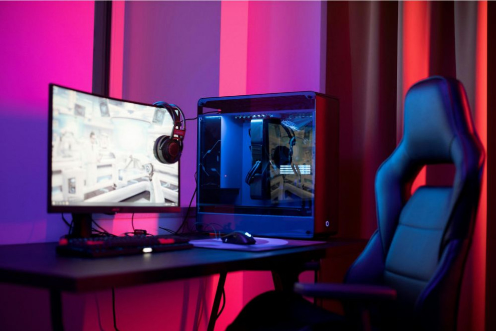 Teletreball i cadira ergonòmica