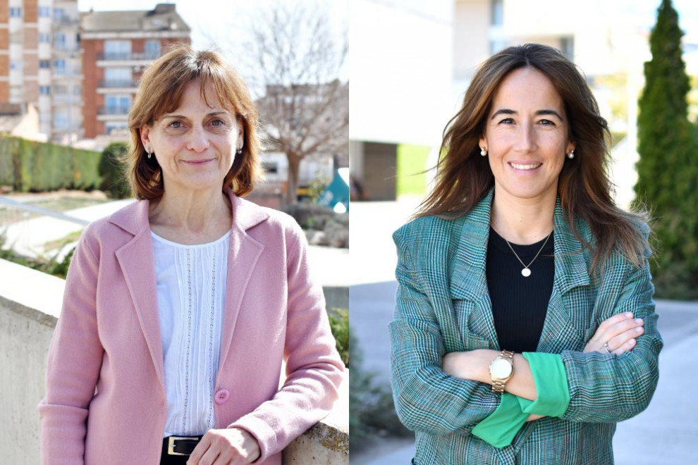 Elena Medarde i Aida Camps, codirectores de la Càtedra de Simulació i Seguretat del Pacient