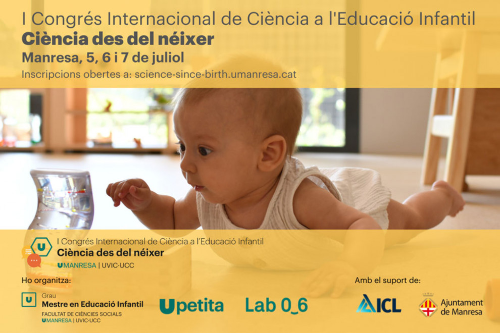Imatge del Congrés Internacional de Ciència a l'Educació Infantil, Science since birth