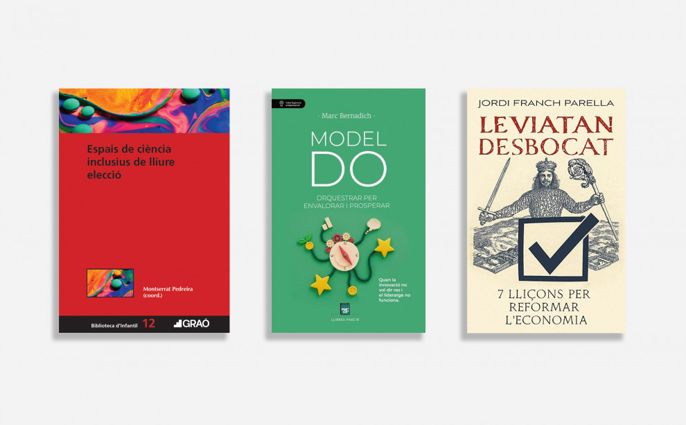 Portades dels llibres de docents d'UManresa