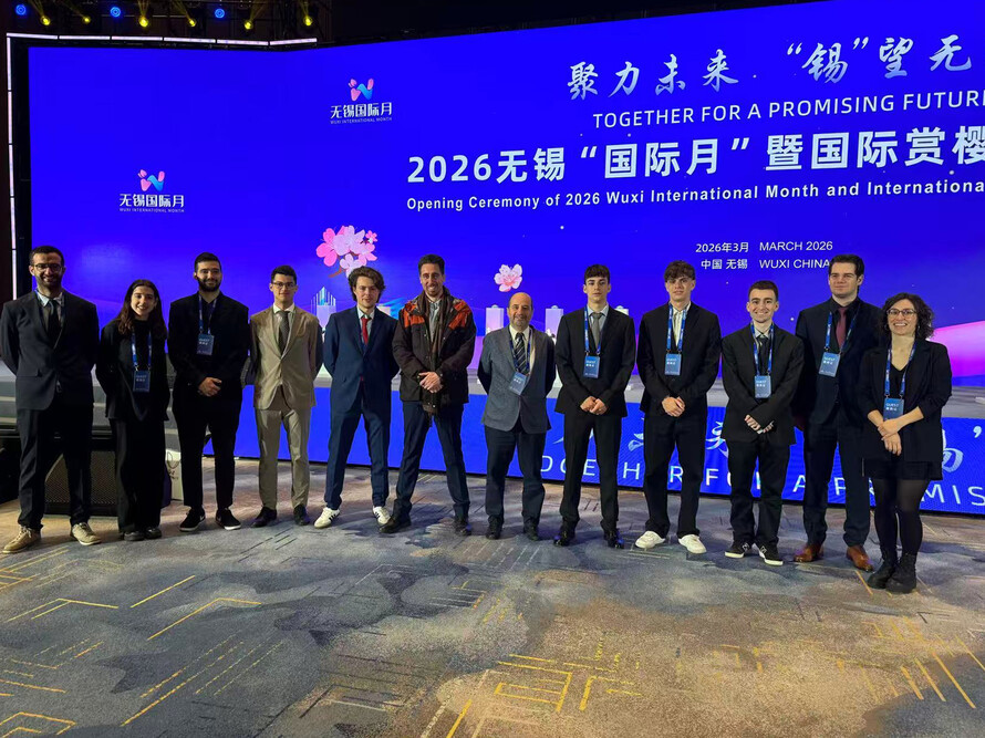 Estudiants d'UManresa a la International Month, un programa impulsat pel govern municipal i organitzat pel Wuxi Vocational College of Science and Technology