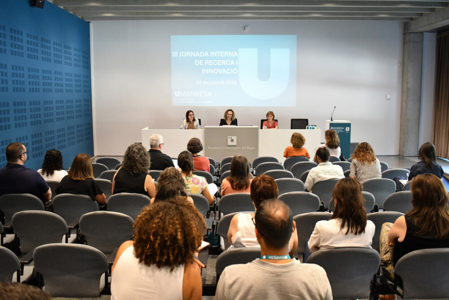 Inauguració de la Jornada Interna de Recerca 2026 d'UManresa