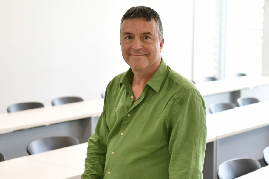 Oriol Massegú, docent de la Facultat de Ciències de la Salut de Manresa