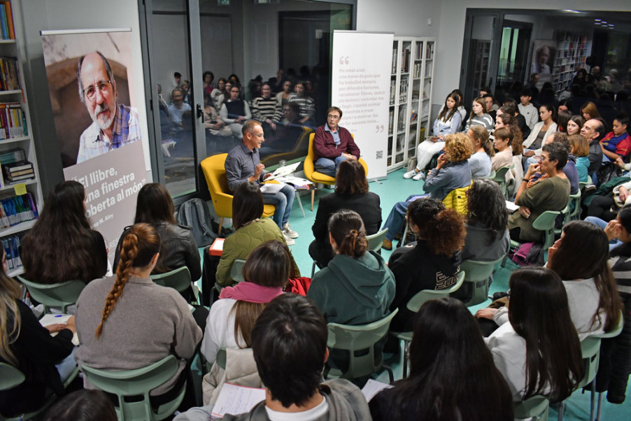 Activitat del Tocats de Lletra 2024 a l'Espai Aloy d'UManresa