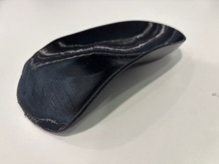 Ortesis plantar tipus "shell" obtinguda amb impressió́ FDM