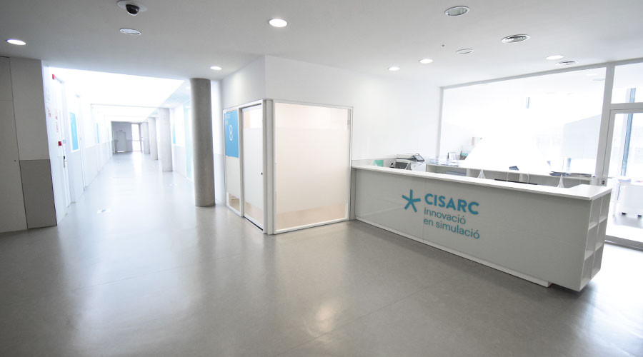 Espai de Simulació recepció i sala d'espera